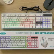 Kit teclado y mouse RGB usb - Img 53384832