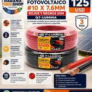 CABLE FOTOVOLTAICO SOLAR 10 AWG 7-LUMINA! NUEVOS!!! - Img 55053035