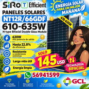 ¡PANELES SOLARES GCL DE 610-635 W EN OFERTA! 🚨 ¡DISPONIBLES EN ALMACÉN, LISTOS PARA CARGAR! 🚨 Aprovecha - Img 58274987