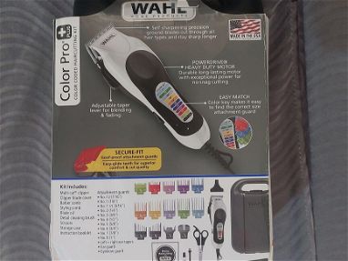 Maquina de pelar Wahl Color Pro nueva en caja con todos sus accesorios-60usd - Img main-image-45831968
