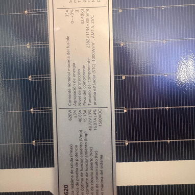 Panel solar bifacil super precio - 2/2