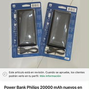 Power Bank Philips 20000 mAh Nuevos en caja - Img 56944355