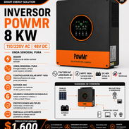 Inversor POWMR 8KW 110/220V AC 48V DC - Nuevo - Img 57391945