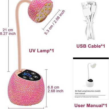 Lámpara led UV 36W para uñas - 3/9