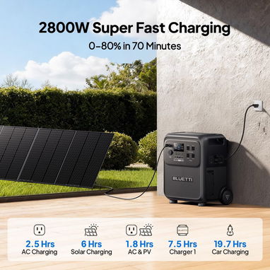 BLUETTI ELITE 400 3840WH 2600W LIFEP04 – ESTACIÓN DE ENERGÍA PARA APAGONES – ENVÍO GRATIS HABANA + GARANTÍA - 5/7