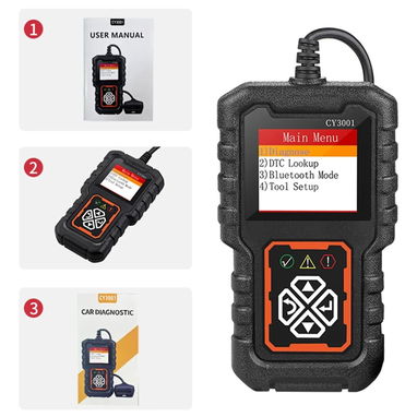 Scanner CY3001 para diagnóstico básico del carro - 7/7