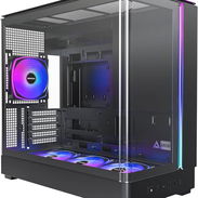 🦾🦾escribeme al whatsApp  170usd MONTECH King 15 PRO Micro-ATX Caja de PC, Vidrio Panorámico Curvo, Flujo de Aire de Ch - Img 55959831