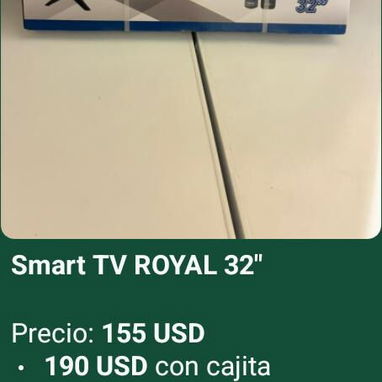 Primera mano, Smart TV de varias marcas y pulgadas (LG, Samsung, Royal, JVC, Hisense, Insignia, TCL, Vision, Milexus) - Img 121560712