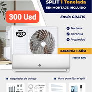 Split Eko 1 Ton con entrega incluida, protector de voltaje, soporte para montaje y Garantía de 1 año - Img 54700051