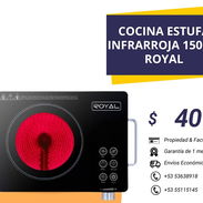Cocina ( Estufa) infrarroja Royal 1500W - Img 50977634