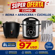 Combo Reina + Arrocera + Cuchillos - Img 57153127