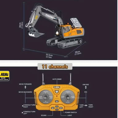 Excavadora a control remoto - 3/3