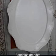 BANDEJAS GRANDES DE PORCELANA PARA SERVIR PESCADOS O COSAS ASI - Img 57602489