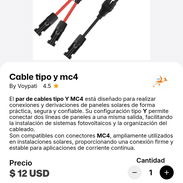 Cable tipo "Y" y "MC4" $12 USD - Img 57630341
