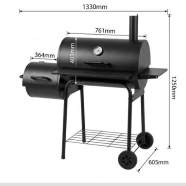 Estufa de carbón para parrillada - 2/3