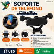 SOPORTE DE TELÉFONO CELULAR PARA CARRO. Base de móvil para automovil - Img 58153115