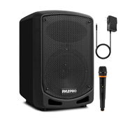 Pyle Altavoz PA Karaoke Bluetooth 600W – Portátil con Micrófono Inalámbrico - Img 58133688