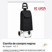 Carrito de compras negros - Img 58209893