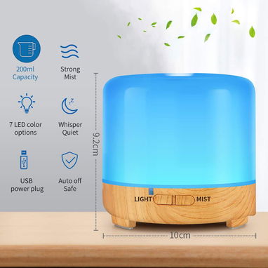 🌿 Difusor USB 200ML – Ambiente fresco y relajante 🌿 13$ - Img 123703396