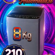 Lavadora automática 8kg en 210 USD - Img 57266300