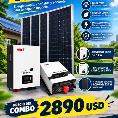 ‼️‼️INVERSORES, BATERIAS, KIT SOLARES, PANELES EN VENTA‼️‼️ - 6/8
