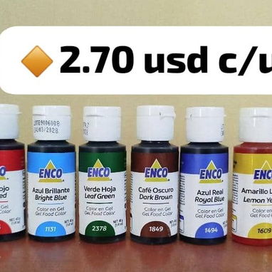 🧁 Insumos para repostería 💯 IMPORTADOS 🔸  Marca ENCO - 3/7