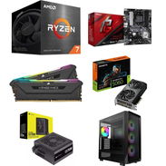 PC AM4 Nueva PC🤩RTX 5060 +7 5700 +B550 Phantom Gaming +RAM 32GB +750W +CHASIS🆕0km - Img 56771573