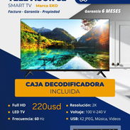 Televisor Smart TV 32" + Soporte y Cajita Decodificadora - Img 57054661