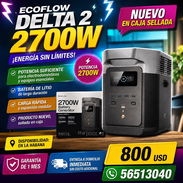 💥Estaciones Ecoflow delta 2-  2700w💥Habana - Img 55601322