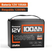 Batería Humsienk LiFePO4 12V 100Ah Grupo 24 1280Wh - Img 57511547