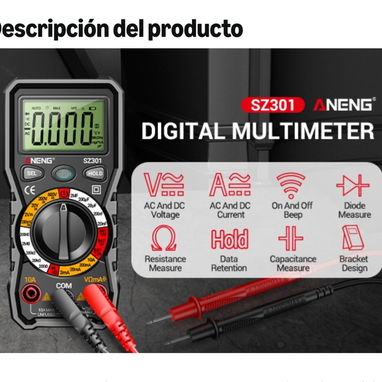 Multímetro digital avanzado y multímetro digital lapicero - 7/9