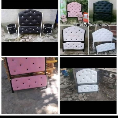 Buenas tengo camas de tubos colchones y muebles en buen precio. Si quieres lo mejor escriba al pv 54127875 - Img 121894833