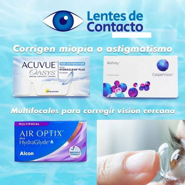 Ve claro, vive mejor 👁️✨  Lente de contacto con aumento diseñados para tu comodidad y visión perfecta. - Img 123990287
