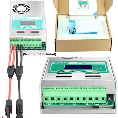 PowMr MPPT Solar Charge Controller 60A Battery Charger 12V 24V 36V 48V Auto Max PV 160VDC For Lead Acid Lithium Battery - 4/10