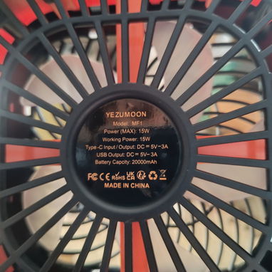 Ventiladores recargables MF1 y F6s - Img 125614321