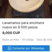 Lavamanos de mármol nuevo - Img 55678335
