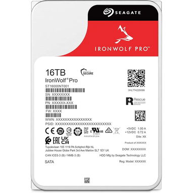 Disco Duro Interno Seagate IronWolf Pro 16TB Nuevo Sellado – NAS CMR - 2/2