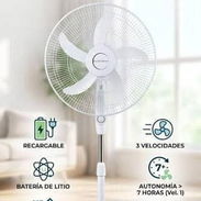 VENTILADOR RECARGABLE - Img 56238483