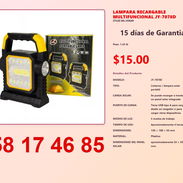 LAMPARA RECARGABLE MULTIFUNCIONAL JY-7078D - Img 54823339
