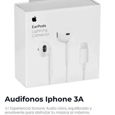 Audífonos de cable ~ 1Hora, iPhone y Samsung 🎧🏪 - 2/3