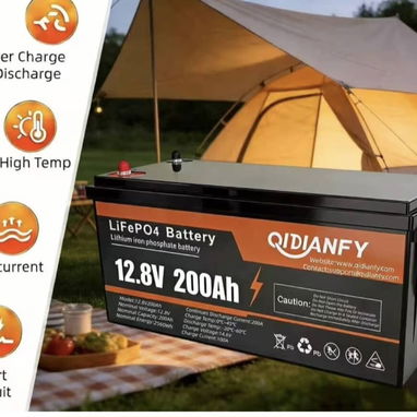Batería LiFePO₄ QIDIANFY 12.8V 200Ah Marca: QIDIANFY - 5/5