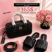Cartera y sandalias Miu Miu - Img 56573791