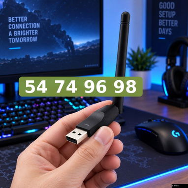 Adaptador Wifi con Antena - 3/3
