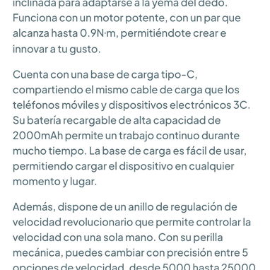 Kit de Dremel HOTO - 2000 mAh 🌐 - 8/9
