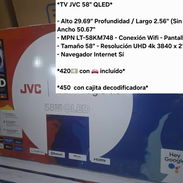 smart tv JVC de 58 pulgadas QLED 4K UHD. tengo lo que buscas 💯 - Img 55823595