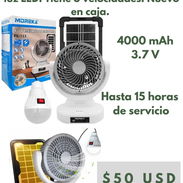 Ventilador recargable de 4000 mAh nuevo - Img 56381186