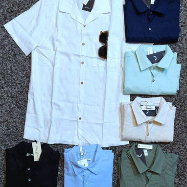Camisas,pantalones, de la ropa de lino y sandalias prácticas 58547627 - Img 102012823