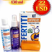 Kit anti piojos (shampoo 130ml, loción 130ml y peine) - Img 56932420