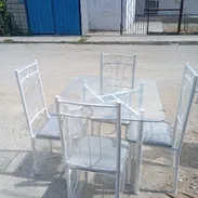 Juego de comedor exclusivo listo para entregar entrega sin costo adicional en toda la Habana - Img 58130576