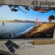 ‼️SMART TV 43 PULGADAS  incluye 2 mandos y soporte de pared $$420usd  Domicilio gratis dependiendo el lugar  52524619 - Img 45509014